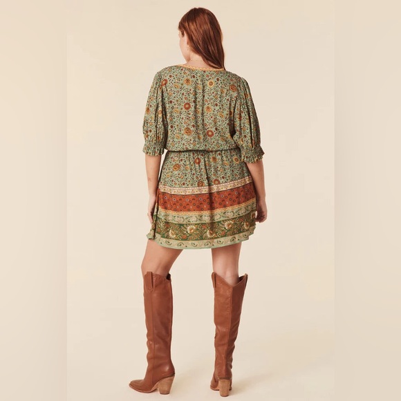 Spell Lady Untamed Playdress in Matcha - Picture 5 of 13